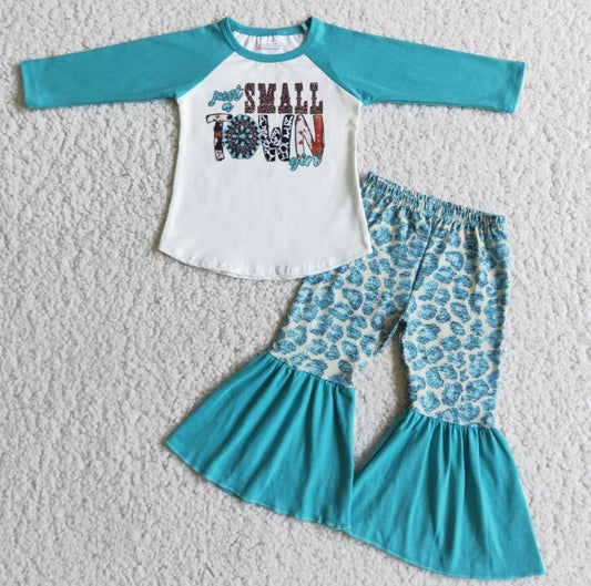 6 A17-13 Small Town Blue Leopard Outfits