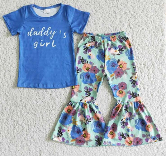 E2-4 Daddy girl floral outfits