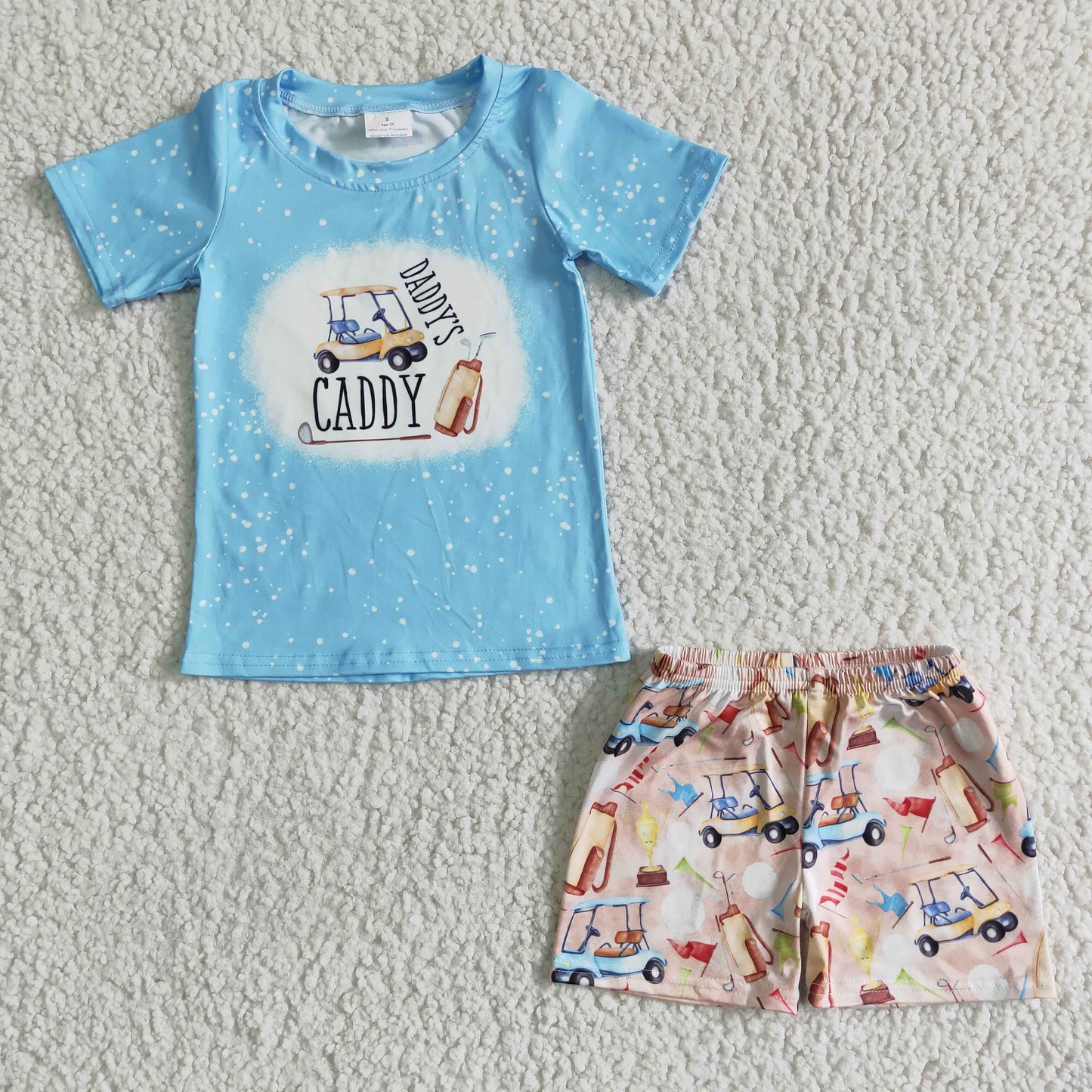 BSSO0024 Daddy's Caddy Baby Boy Clothes