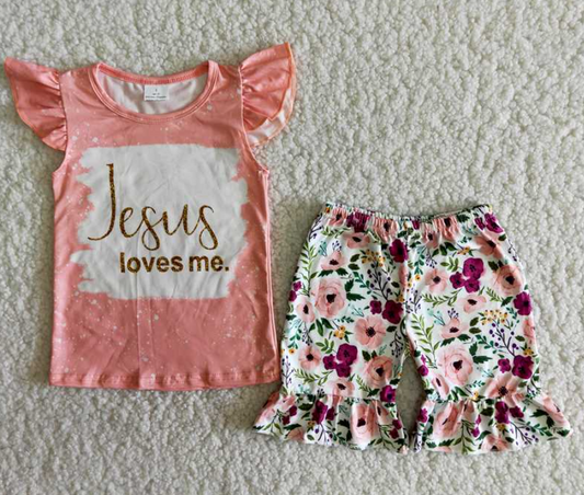 A14-12 jesus love me girl outfits