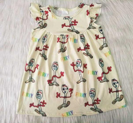 C5-13 Cute Spoon Girl Dress