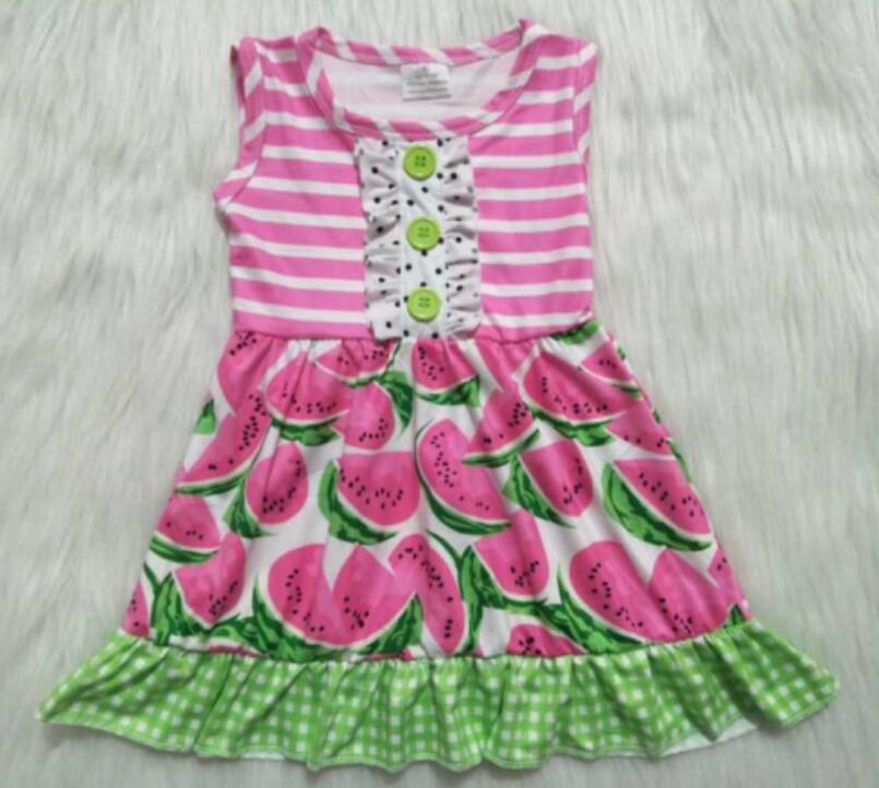 C7-5 Watermelon Girl's Dress