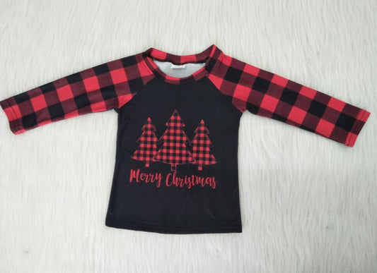 6 A17-16-1 Merry Christmas Boy T-Shirt